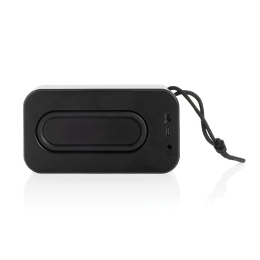 Logotrade promotional giveaway image of: Swiss Peak RCS recycled aluminium 10W bass speaker