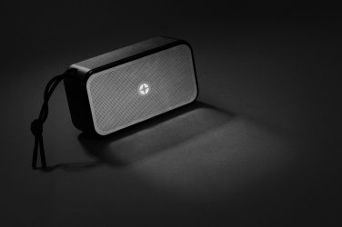 Logotrade promotional giveaway image of: Swiss Peak RCS recycled aluminium 10W bass speaker