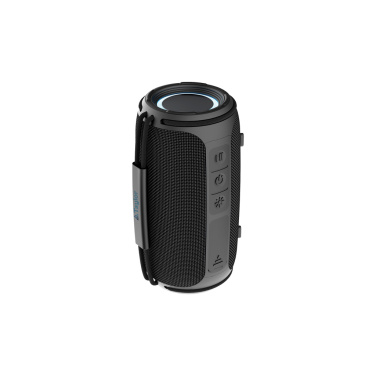 Logo trade promotional merchandise image of: Prisma RCS recycled plastic IPX 4 waterpoof 16W speaker