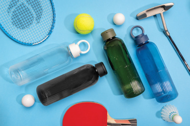 Logo trade promotional merchandise photo of: Ripple RCS RPET Leakproof water bottle with handle 750ML