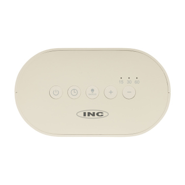 Logotrade promotional merchandise image of: LumaRise RCS reycled plastic white noise alarm clock