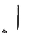 Vibe GRS certified R-ABS pen with ultra glide ink, black