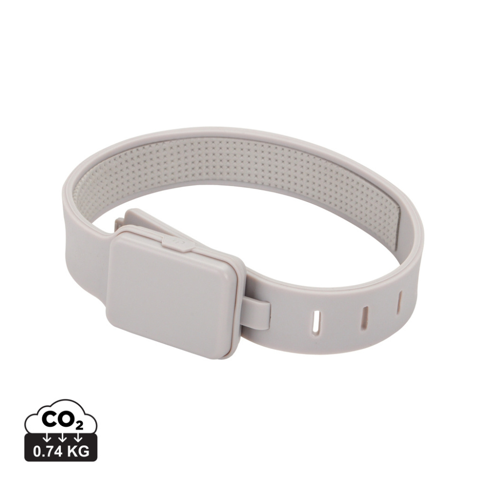 Logo trade promotional giveaway photo of: Lumi Sprint RCS rplastic LED re-chargeable running light