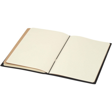 Logo trade business gift photo of: Slyk A5 refillable notebook with two cahiers