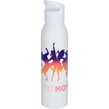 Logo trade promotional gifts picture of: Sky 650 ml RCS recycled single wall stainless steel water bottle