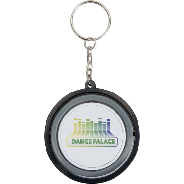 Logotrade corporate gift image of: Spinx recycled plastic gyroscope fidget keychain