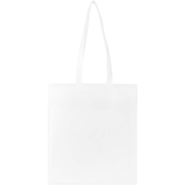 Logo trade corporate gifts image of: EcoSeal GRS recycled nonwoven convention tote bag 6L