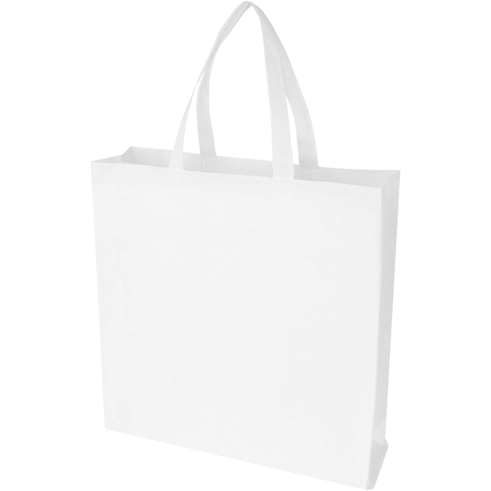 Logo trade promotional product photo of: EcoSeal GRS recycled nonwoven gusset tote bag 12L