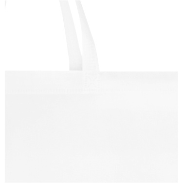 Logotrade advertising product picture of: EcoSeal GRS recycled nonwoven gusset tote bag 12L