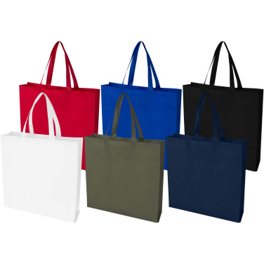 Logo trade promotional item photo of: EcoSeal GRS recycled nonwoven gusset tote bag 12L