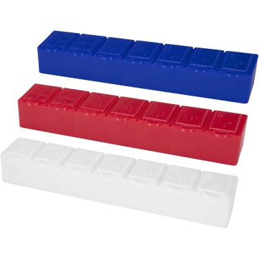 Logo trade advertising products image of: Dose 7-day multi-vitamin organiser