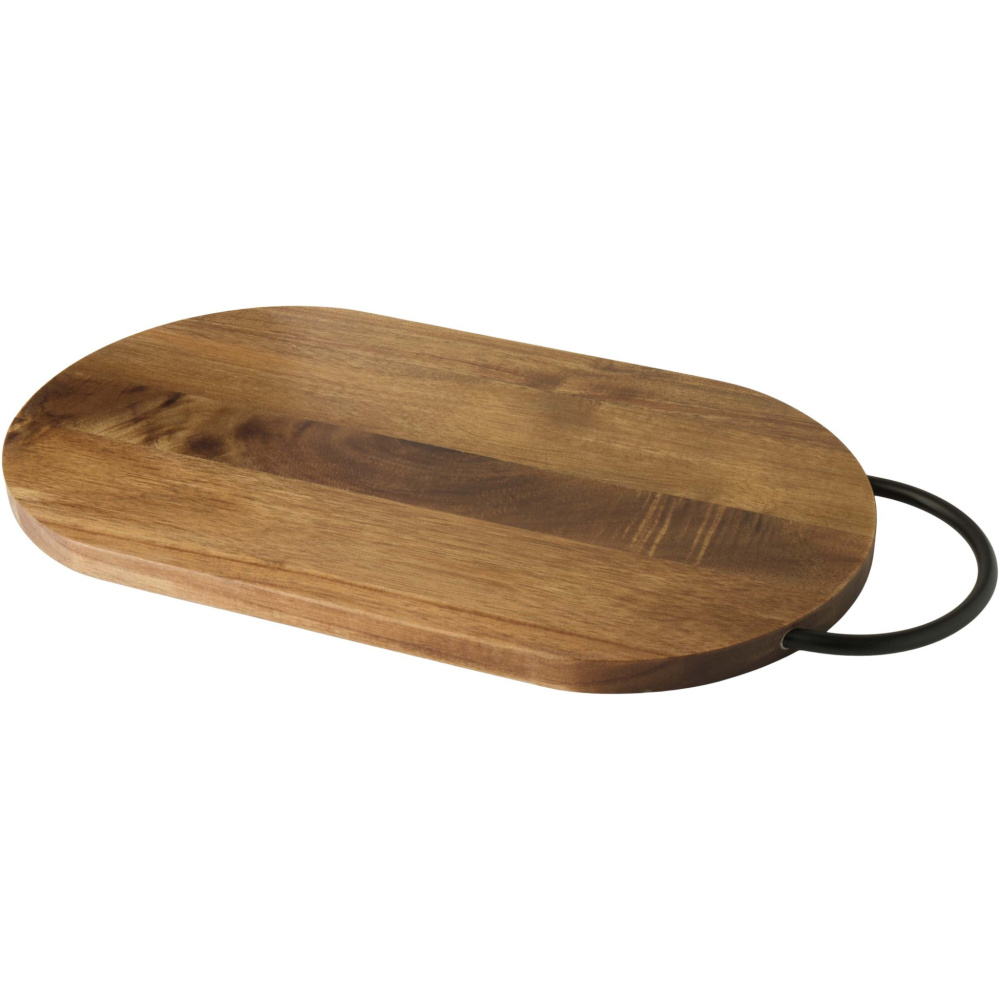 Logo trade promotional items image of: Julienne acacia wood chopping board with handle