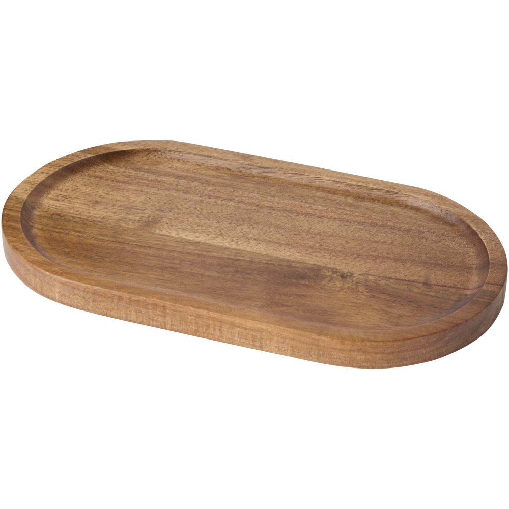 Logotrade promotional gift image of: Edge acacia wood serving tray