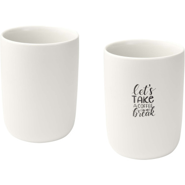 Logotrade business gift image of: Male 350 ml ceramic cups - set of 2