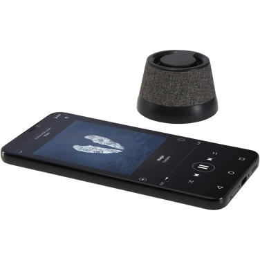 Logo trade promotional gifts image of: Horna 3W recycled plastic magnetic wireless speaker