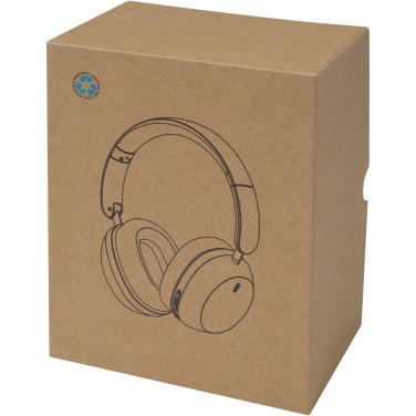 Logotrade corporate gift picture of: Hoggar recycled plastic over-ear foldeable ANC and ENC headphones