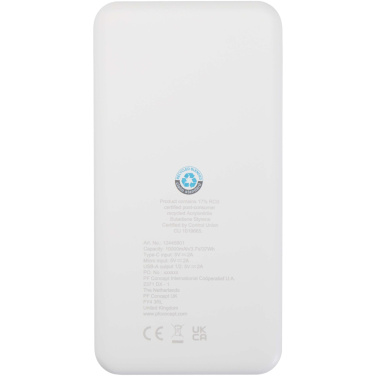 Logotrade corporate gift picture of: Intan 10.000 mAh 10W recycled plastic power bank