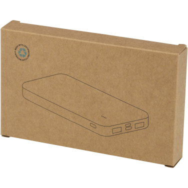 Logo trade promotional gifts picture of: Intan 10.000 mAh 10W recycled plastic power bank