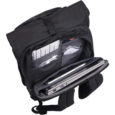 Logo trade promotional merchandise picture of: Case Logic Variate 17" recycled expandable roll-top laptop backpack