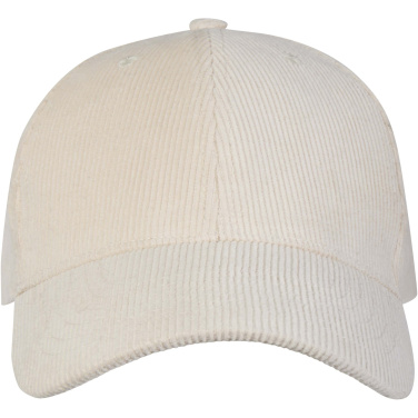 Logotrade advertising product picture of: Hutton 6 panel recycled corduroy cap