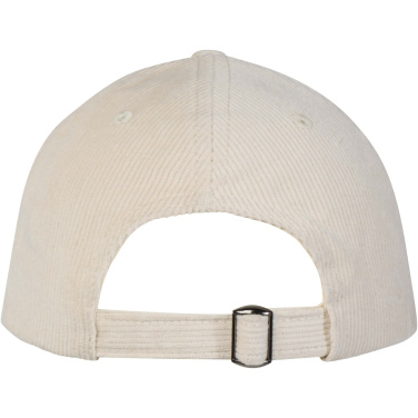 Logotrade promotional item picture of: Hutton 6 panel recycled corduroy cap