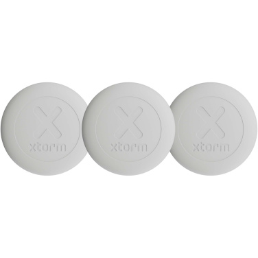 Logo trade promotional merchandise picture of: Xtorm XTAG2A 3-pack water resistant travel tag