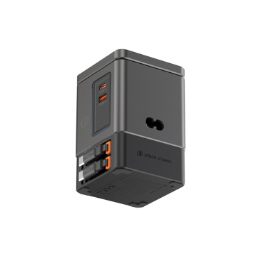 Logo trade advertising products picture of: Urban Vitamin Sacramento 105W GAN charger+retractable cables