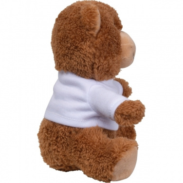 Logo trade corporate gifts image of: Plush teddy bear HELSINKI
