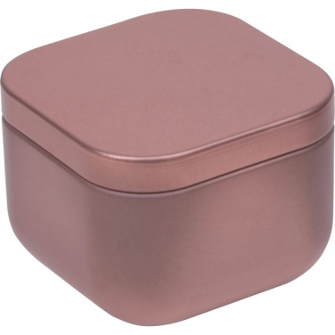 Logotrade promotional merchandise image of: Candle in tin PRAGUE