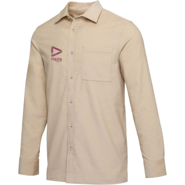 Logo trade promotional product photo of: Alum corduroy unisex shirt