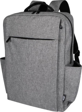 Logotrade promotional product picture of: Libra 15” GRS recycled laptop backpack 15L