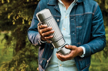 Logo trade advertising products image of: Black+Blum Explorer Flask Duo 1L