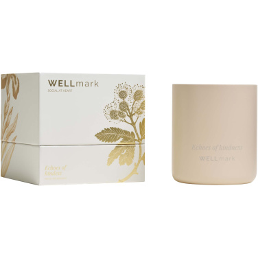 Logo trade promotional giveaways image of: Wellmark scented candle