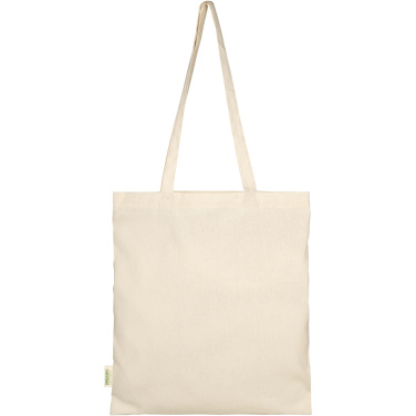 Logo trade advertising products picture of: Odisha 100 g/m² OCS organic tote bag 7L