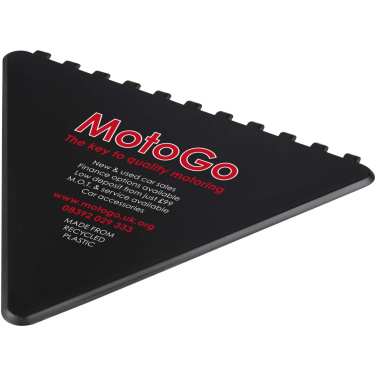 Logo trade corporate gifts picture of: Frosty triangular recycled plastic ice scraper