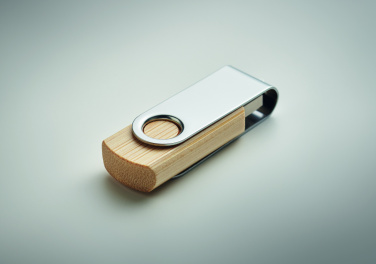 Logo trade promotional gifts picture of: Techmate bamboo USB 16GB       MO6898-40