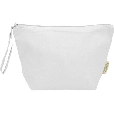 Logo trade promotional items picture of: Odisha 180 g/m² OCS organic large accessory pouch 3L