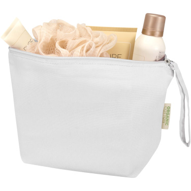 Logotrade corporate gift image of: Odisha 180 g/m² OCS organic large accessory pouch 3L