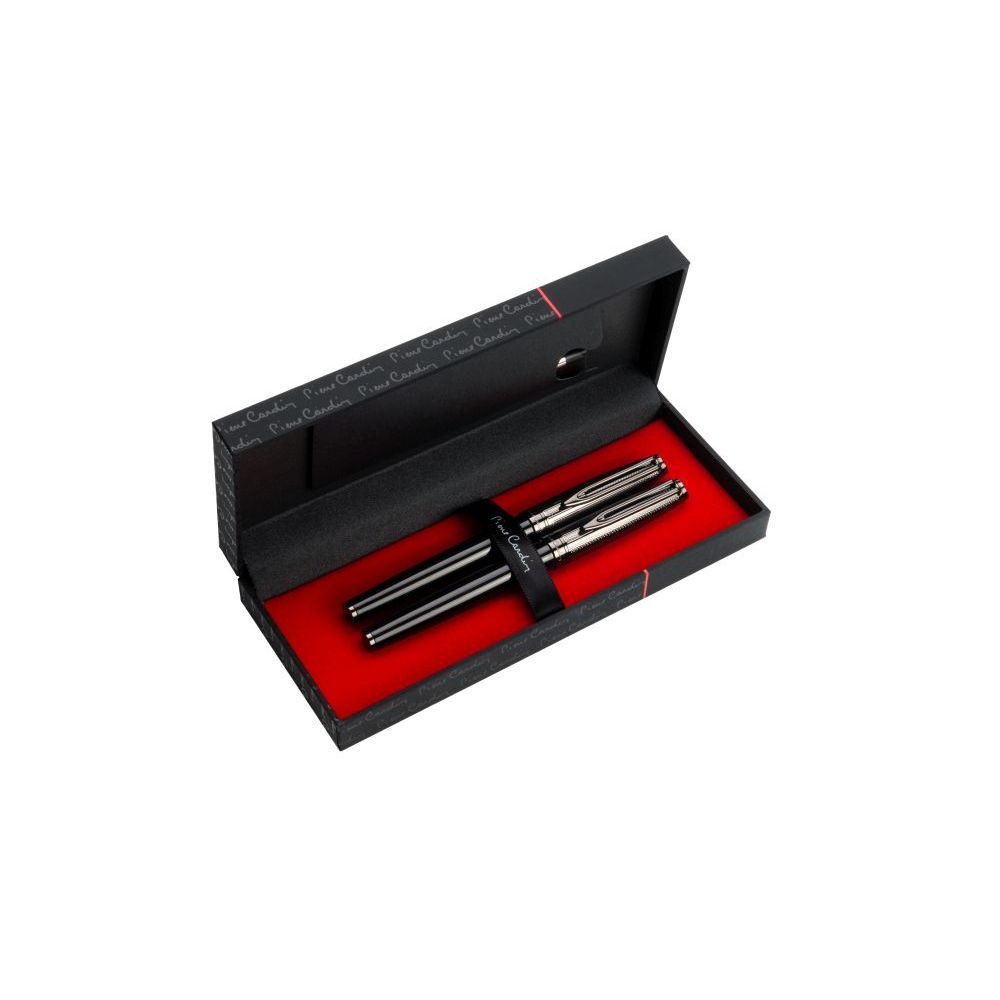 Logotrade promotional giveaway image of: Writing set rollerball pen and fountain pen ODETTE Pierre Cardin