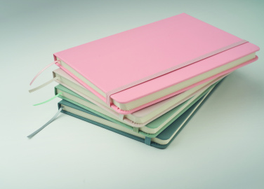 Logo trade promotional product photo of: A5 notebook 96 plain sheets