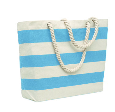 Logo trade promotional products image of: Cotton beach bag 220 gr/m²