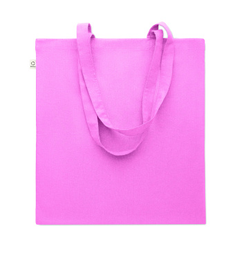 Logotrade promotional item image of: Recycled cotton shopping bag