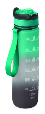 Logotrade promotional item image of: Sports water bottle RPET 1L