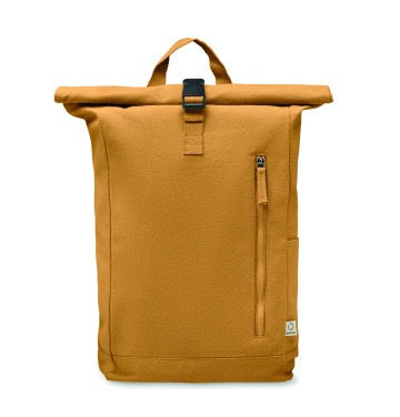 Logo trade corporate gift photo of: Roll top backpack 390 gr/m²