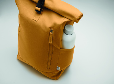 Logo trade promotional giveaway photo of: Roll top backpack 390 gr/m²