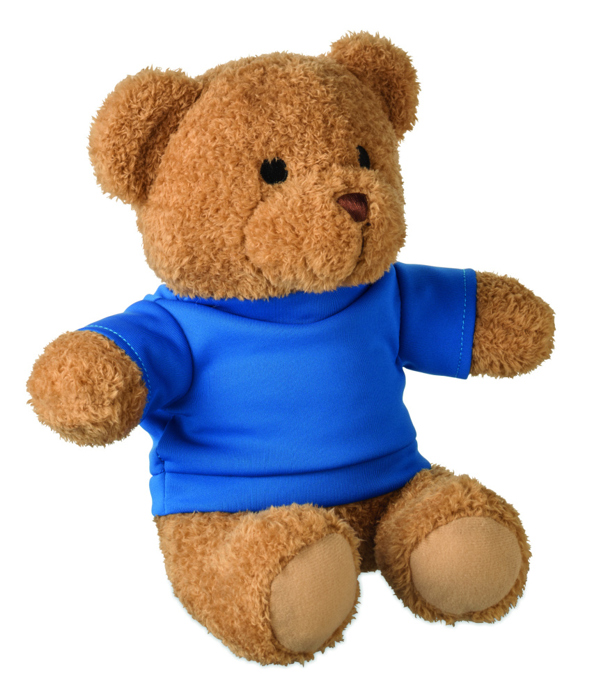 Logotrade promotional giveaway image of: Teddy bear with t-shirt 23 cm