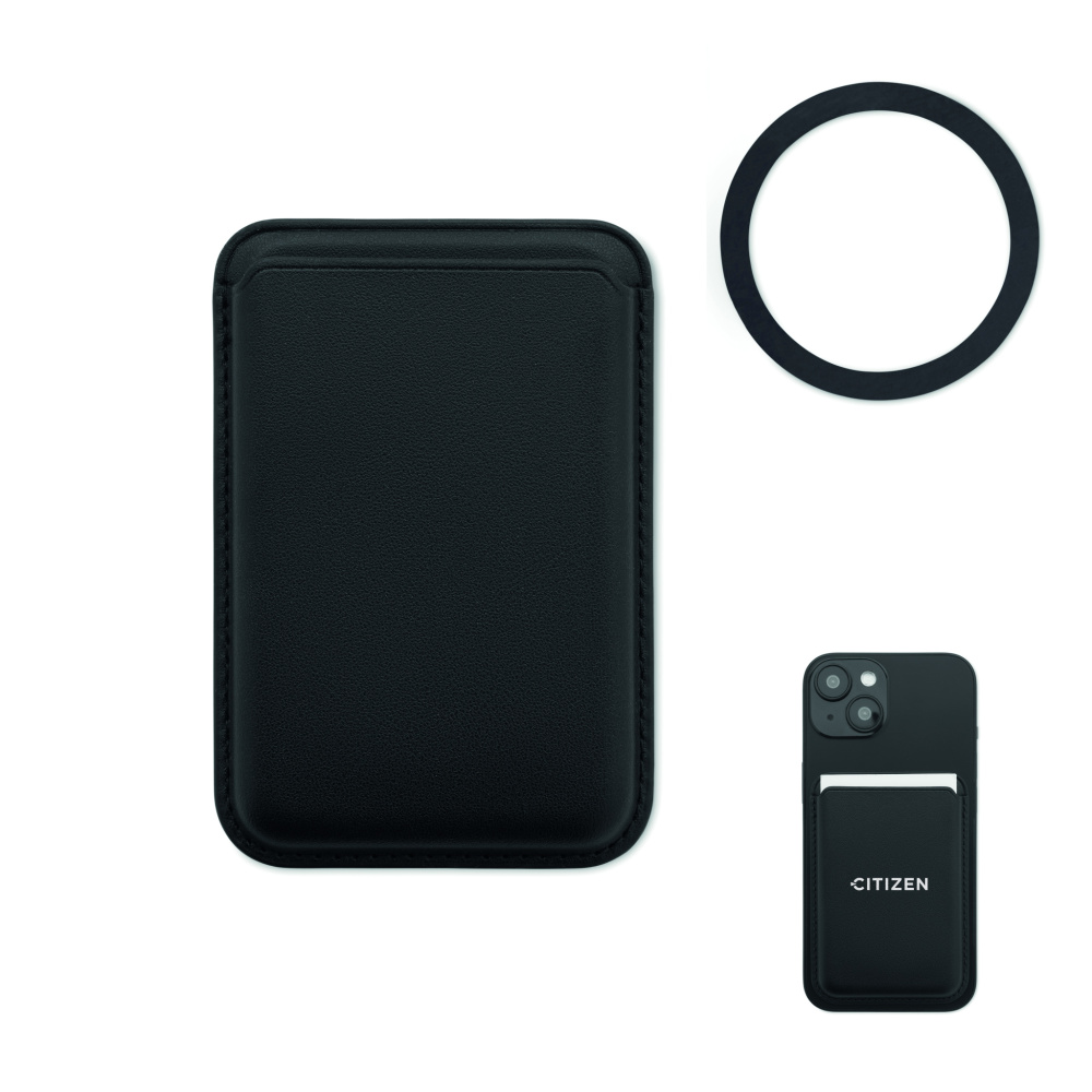 Logo trade promotional merchandise photo of: Magnetic credit card holder