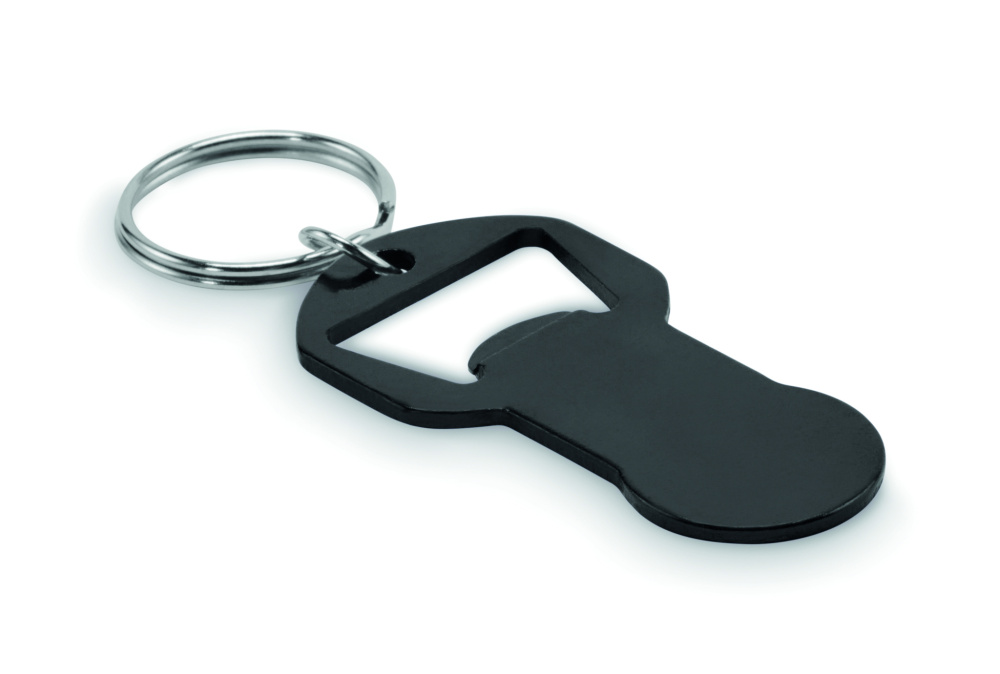 Logo trade advertising products image of: Recycled aluminium bottle opener
