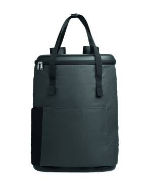 Logo trade corporate gift photo of: Cooler rucksack 600D RPET