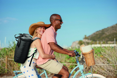 Logotrade promotional giveaway image of: Cooler rucksack 600D RPET